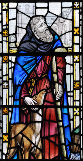 Stained glass panel - St Giles