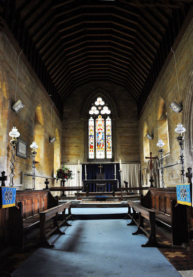 The Chancel, St Giles Church, Medbourne