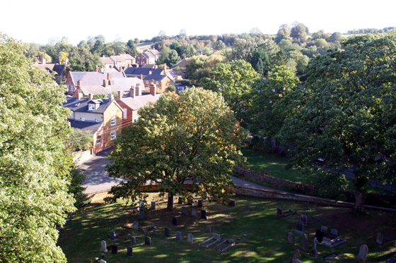 St Giles' Graveyard and Springbank 